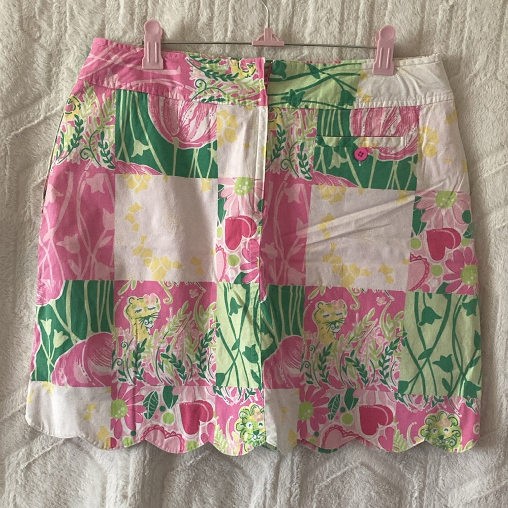 NWOT Lilly Pulitzer Floral Skort - Picture 4 of 7